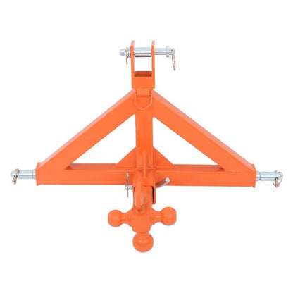 Quick Hitch Adapter For Kubota Tractor 3 Point 2" Trailer Hitch Receiver Drawbar