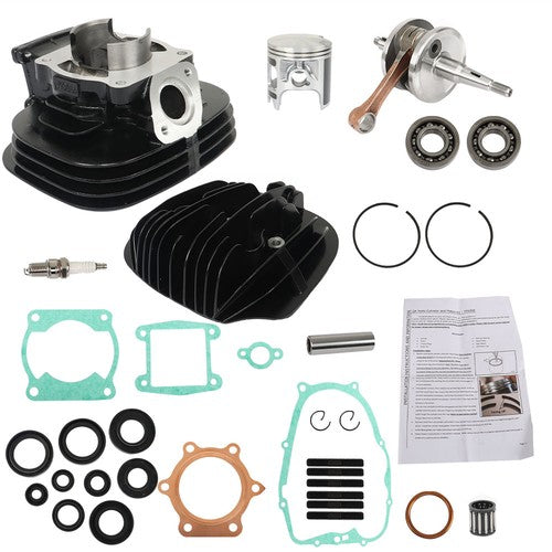 For 1988-2006 Yamaha Blaster 200 Piston Cylinder Crank Rebuild Gasket Seal Kit