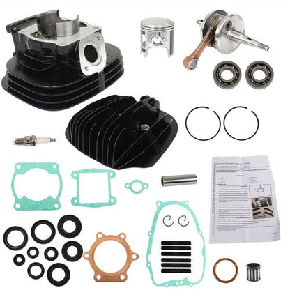 For 1988-2006 Yamaha Blaster 200 Piston Cylinder Crank Rebuild Gasket Seal Kit
