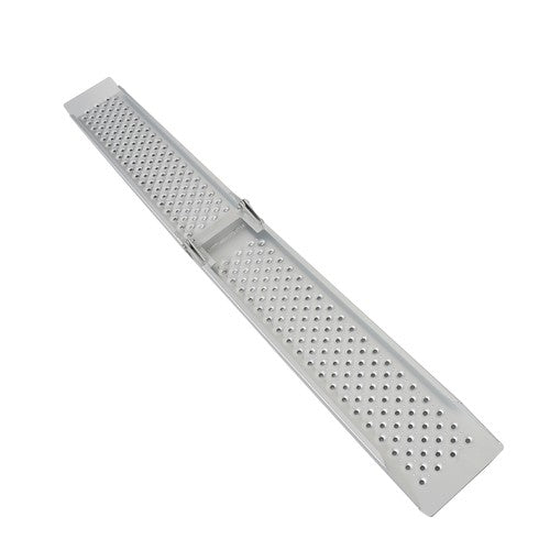 Motorcycle Aluminum Folding Loading Ramp 600 lbs ATV UTV Tractors Quads 76"×8.3"