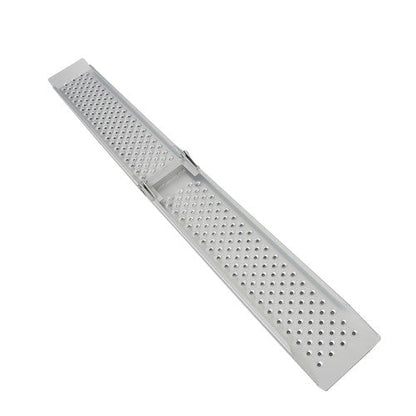 Motorcycle Aluminum Folding Loading Ramp 600 lbs ATV UTV Tractors Quads 76"×8.3"
