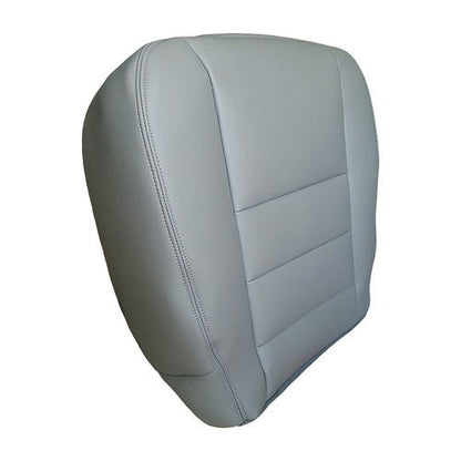 Driver Bottom Top Perf Leather Seat Covers Gray for Ford F250 2002 2007