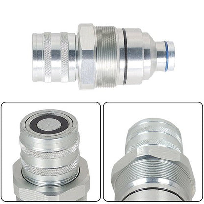 Female Flat Face Coupler Compatible 7246802 For Bobcat 863 S175 S650 T250 US