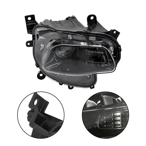 Clear Housing Projector Headlight For Jeep Cherokee 2014-2018 HID Single RH Side