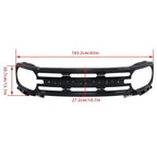 For Ford Bronco Sport 2021-2023 Front Bumper Upper Grille Durable Plastic Black