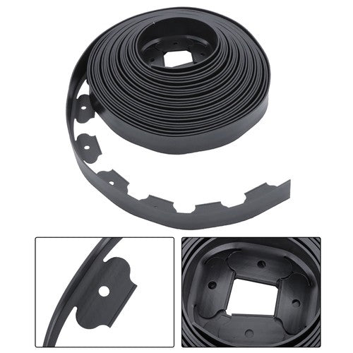 60ft Landscape Edging with 60 Spikes for Lawn 2 Inch Tall US Garden Edging