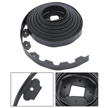 60ft Landscape Edging with 60 Spikes for Lawn 2 Inch Tall US Garden Edging