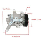 AC Compressor with 6-Groove for Subaru Impreza Forester Crosstrek XV Crosstrek