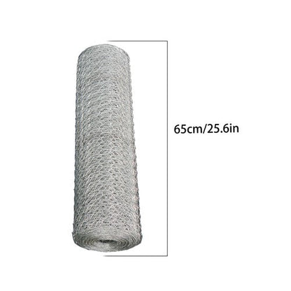 24"×100' 1" Holes Galvanized Poultry Net Metal Fencing Chicken Wire New
