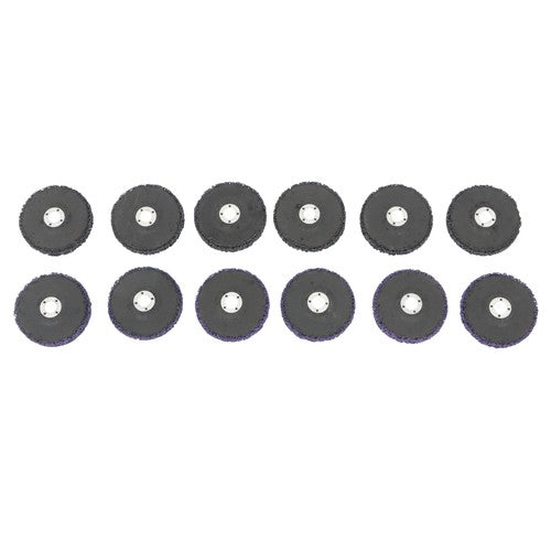 Diamond Grinding Discs for Metal and Wood 12 Pack: 4 x 5/8"  (6 Black, 6 Purple)