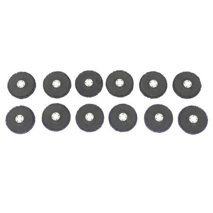 Diamond Grinding Discs for Metal and Wood 12 Pack: 4 x 5/8"  (6 Black, 6 Purple)