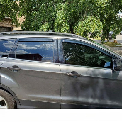 Out-Channel Window Sun Vent Visor Rain Guard Deflector for Ford Escape 2013-2019