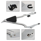 For CVO Touring Road King Glide Street Chrome 22'' Backrest Sissy Bar New