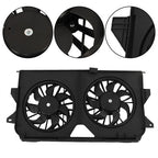 Fit For Dodge Caravan 2005 2006-2007 4677695AA Radiator Cooling Dual Fan 620042