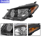 Halogen Headlights Pair for 2012-2014 for Toyota Yaris Hatchback LH RH