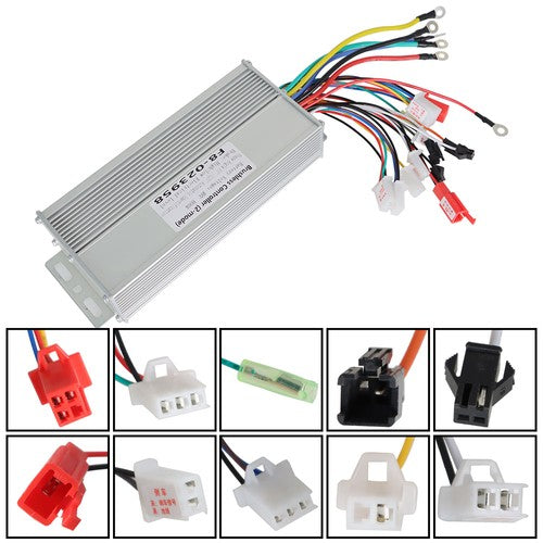 Brushless DC Motor Speed Controller For Electric Bike Scooter 48V 800W