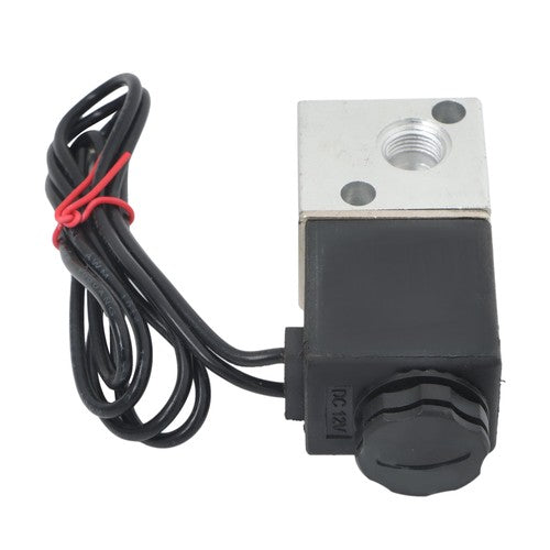 1/8 inch 3 way zero pressure differential air-water electric solenoid valve 12V