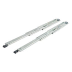 1 Pair of 16" Locking Drawer Slides Full Extension & Lock 150 lb Load Capacity
