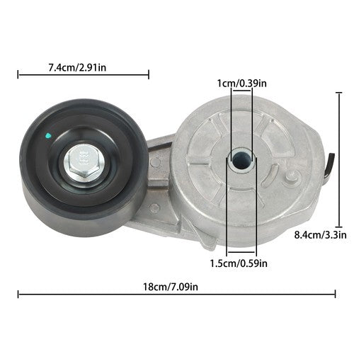 Belt Tensioner 2852161 2855622 504028028 For Case Loader 440CT 450CT 580M 590SM