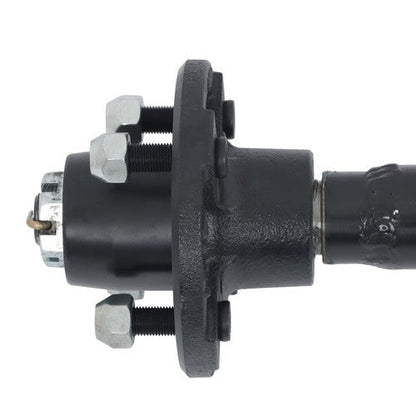 Trailer Axle (with U-Bolt Kit) Fit For 2000lbs 4 lug-4" Idler 58" Hub Face