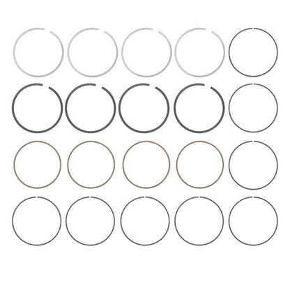 Engine Piston Gasket Valve Bearing Timing Kit w/Rods For 16-18 Hyundai Tucson L4