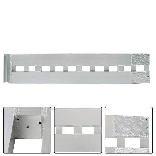 60'' x 12'' Ramps 6500Lbs Car Trailer Truck Ramps Hook End Knife 2pcs