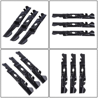 For Cub Cadet 490-110-C205 742P05086-X 742-05086-X 3 Pcs Lawn Mower Blade