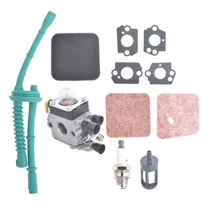 Carburetor Carb Fit For FS55 FS45 FS46 FC55 FS38 HS45 w/ Fuel Line Kit New