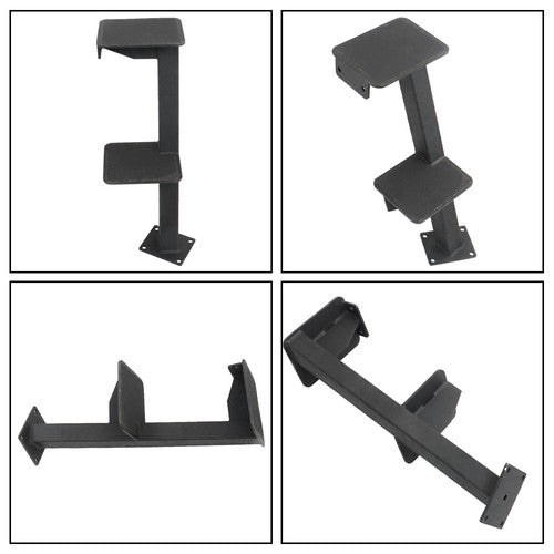 2 Steps Boat Trailer Steps with Handrail Boat Trailer Ladder, Boat Trailer Steps