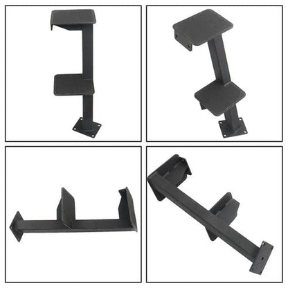 2 Steps Boat Trailer Steps with Handrail Boat Trailer Ladder, Boat Trailer Steps