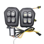 Fog lights 4-Eyes DRL LED Double Turn Signal for 2016-2023 for Toyota Tacoma