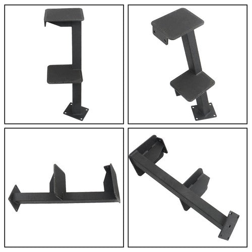 2Steps Boat Trailer Steps with Handrail Boat Trailer Ladder, Boat Trailer Steps