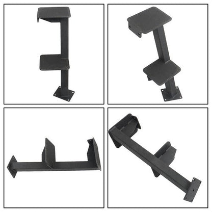2Steps Boat Trailer Steps with Handrail Boat Trailer Ladder, Boat Trailer Steps