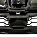 For 2017 2018 2019 Honda CRV CR-V Front Glossy Black Grille JDM Style Grill