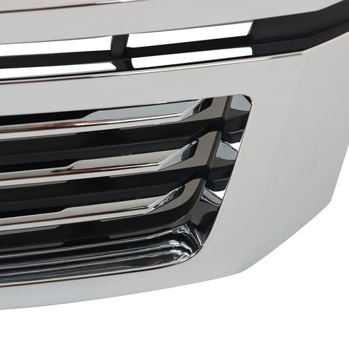 Chrome Fit For Chevy Tahoe/Suburban LTZ 2015-2020 GM1200704 Front Upper Grille