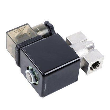 1/4" Inch Fast Response Electric Air Water Solenoid Valve 12V DC Closed Normally