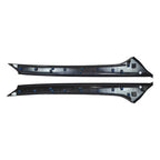 For Hyundai IX25 Creta 2015-2019 Left&Right Windshield Side Pillar Molding Black