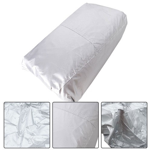 Pickup Truck Cover Waterproof UV Rain Dust Outdoor Protection Silver Universal