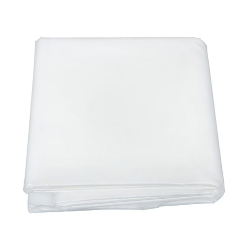 UV Resistant Polyethylene 13 × 25 FT Clear Greenhouse Plastic Sheeting - 6 mil