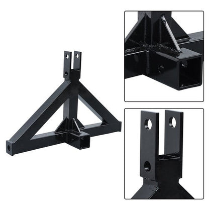 Quick Hitch Multi Compatible with Towing Hook 3 Point Trailer Hitch 2 Receiver
