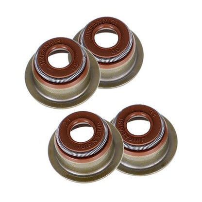 Valve Stem Seal Set Of 4 Seals For Ezgo 295cc / 350cc 4 Stroke Gas 1991-UP
