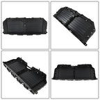 ML3Z-8475-A For 21-22 Ford F-150 Radiator Upper+Lower Grille Shutter W/O Motor