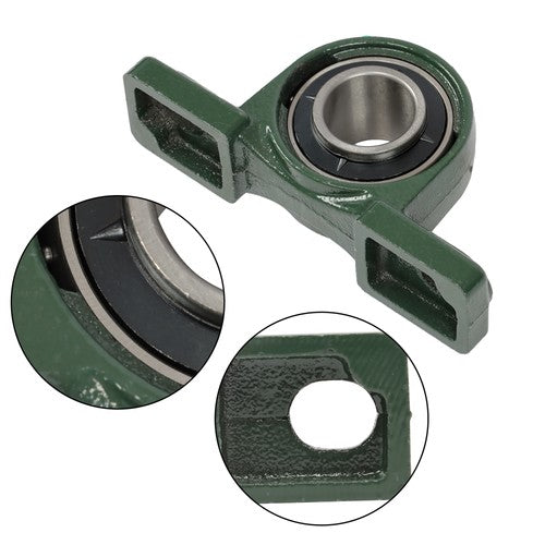 10 × UCP206-20 Pillow Block Bearing 1-1/4" Bore 2 Bolt Self-Aligning Solid Base