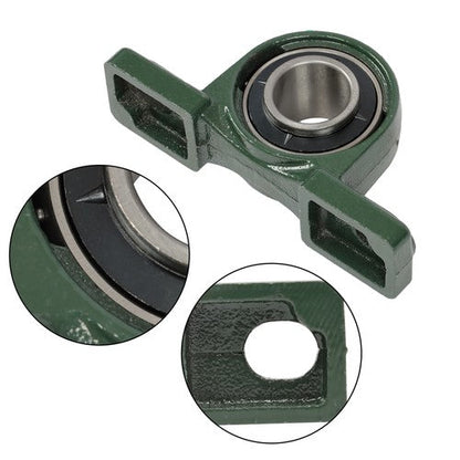 10 × UCP206-20 Pillow Block Bearing 1-1/4" Bore 2 Bolt Self-Aligning Solid Base