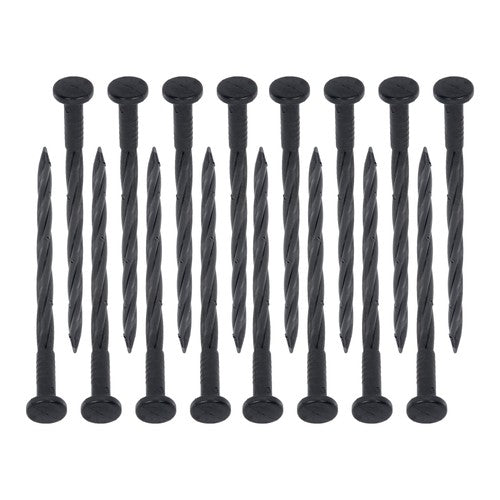 Garden Edging Kit With Anchoring Spikes No Dig Lawn Border L-shaped Lawn