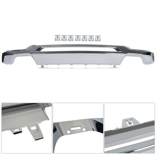 Front Bumper Lower Molding Trim Valance Chrome for Ford F 150 XL XLT 2024 2025