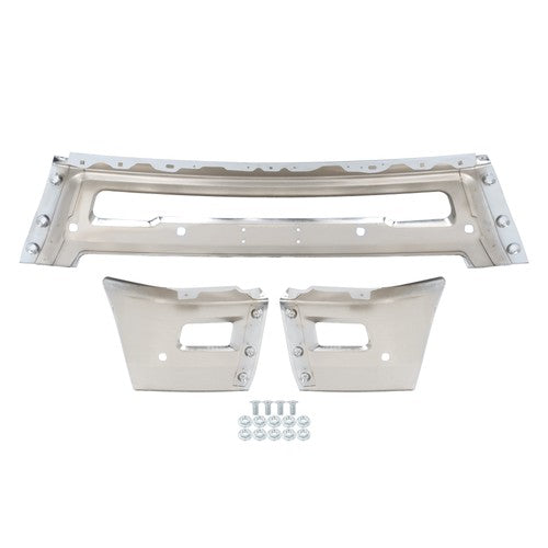 For RAM 2500 3500 2010-2018 Split Style Steel Front Bumper Face Bar Replacement