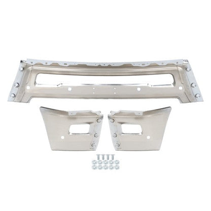 For RAM 2500 3500 2010-2018 Split Style Steel Front Bumper Face Bar Replacement