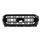 Glossy Black Front Bumper Grille Grill For 2021 2022 2023 Ford F-150 F150 XLT