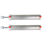 Silver 2x Convertible Top Hydraulic Cylinder fit for Chrysler Sebring 1996 -2006